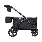 Baby Trend Expedition 2 In 1 Push Or Pull Stroller Wagon Plus W/ Canopy, Black. Fixed Price $324.99.