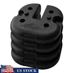 Durable 6LB Canopy Weight Plates Set Of 4 Outdoor Stability & Security New. Fixed Price $31.10.