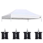 Eurmax Usa Pop Up Canopy Replacement Top,universal Instant 10X15, White. Fixed Price $140.49.