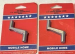 2 Pack United WP-8889C Mobile Home 3/4" Awning Window Crank Handles. Fixed Price $6.95.