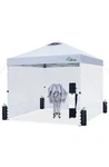 Acepic 10X10 Pop Canopy Tent Sidewall And 6 POCKETS,1-PERSON Setup New. Fixed Price $119.99.