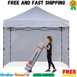 Mastercanopy Heavy Duty Pop-up Tent With Sidewalls (10X10,GRAY). Fixed Price $673.76.