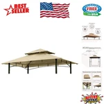 Luxurious 5X8 Grill Gazebo Canopy Weather-resistant Replacement Oasis. Fixed Price $85.99.