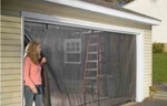 Snap On Screens 16' X 8' Garage Screen, Includes Zipper & Storage Kit, Easy Asse. Fixed Price $40.90.