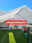 20X20 Heavy Duty Valance Canopy Tarp Carport Cover - White New Water Resistance. Fixed Price $155.00.