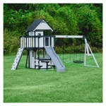 Backyard Discovery Canyon Creek White Cedar Swing Playset. Fixed Price $1536.32.