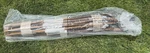 Pottery Barn 6' Round Outdoor Patio Umbrella Teak Tilt Frame + Canopy Stone. Fixed Price $269.95.