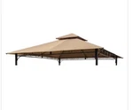 Pemberly Row Modern / Contemporary 10-FOOT Replacement Gazebo Canopy. Fixed Price $64.99.