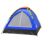 Wakeman Outdoors 2 Person Camping Tent With Rain Fly And Carrying Bag, Blue. Fixed Price $25.42.
