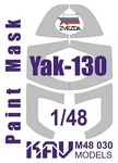 1:48 Canopy Mask For Scale Model Yakovlev 130 Zvezda 4821 4818. Fixed Price $12.97.
