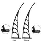 HT-200 X 100 Household Application Door & Window Rain Cover Eaves Black Holder. Fixed Price $165.44.