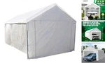 Caravan Canopy Tent Sidewalls For Domain Carport With Straps, Ideal Garage. Fixed Price $150.30.