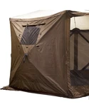 Clam Quick-set Screen Hub Tent Wind & Sun Panels, Accessory Only, Brown (2 Pack). Fixed Price $52.98.