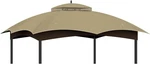 10X12 Replacement Gazebo Canopy Top Cover, Double Tiered Waterproof. Fixed Price $89.58.