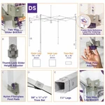 Impact Canopy Replacement Parts For Ds Steel Frame Pop Up Tent. Fixed Price $33.99.
