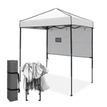 Shade Instantly Anywhere - 6X4 Pop Up Canopy Tent With Half Wall. Fixed Price $179.99.