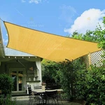 Sail Canopy Rectangle Sand Uv Block For Backyard Deck Outdoor. Fixed Price $132.60.