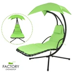 Hanging Chaise Lounger Chair Arc Stand Swing Hammock Porch Canopy. Fixed Price $158.96.
