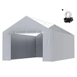 Carport Replacement Canopy Cover Side Wall 12 X 20 Ft, Garage Tent Shelter Tarp. Fixed Price $170.48.