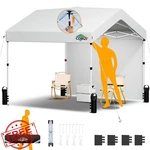 Cobizi 10X10 Pop Up Canopy White Waterproof UV50+ Carport. Fixed Price $130.74.