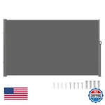 Vevor Retractable Side Awning Uv 50 63X 118 Full Aluminum Rust-proof Outdoor. Fixed Price $212.83.