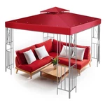 Flexzion Gazebo Cover Replacement Canopy Top 10X10 Ft (3M 3M) - Double Tier.... Fixed Price $106.18.