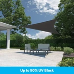 Coolaroo 11FT Triangle Shade Sail "montecito" Color Ready-to-hang Summer Decor. Fixed Price $22.40.