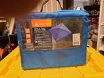 10' X Top Replacement Cover For Outdoor Canopy,blue. Fixed Price $36.00.