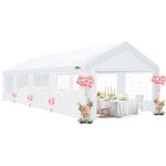 Cobizi 10X30 Party Tent Heavy Duty Waterproof Carport Outdoor Event White Canopy. Fixed Price $379.99.
