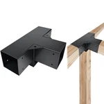 Devalley 4-WAY Pergola Brackets Kit, Diy 4"X4" 1PCS, Black 4WAY Corner. Fixed Price $59.29.