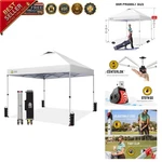 Crown Shades 10X10 Pop Canopy - Easy One Push Setup, Uv & Water Resistant. Fixed Price $251.99.