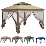 Outsunny Pop Up Canopy, Instant Event Tent With Netting. Fixed Price $129.99.