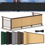 Heavy Duty 50' Privacy Fence Wind Screen Garden Yard Shade Fabric Mesh Cover Net. Fixed Price $54.89.