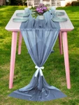 Mds Halloween Chiffon Table Runner - 5 Pack 29 X 170 Inches 14FT Each Sheer.... Fixed Price $42.20.