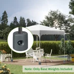 Outsunny Tent Weights Set Of For Pop Up Canopy, 104LBS. Fixed Price $52.52.