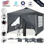 Canopy 10X10FT Pop Up Commercial Gazebo Garden Patio Tent Outdoor Instant Shade. Fixed Price $95.59.