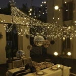 Yescom 120V Party Tent Lights Kit With 4840LED String 20' Pole For Event Outdoor. Fixed Price $520.90.