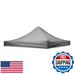 10X10 Grey Canopy Replacement Top For Pop Up Tent Shade Uv Water Resist. Fixed Price $99.97.