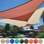 Outdoor Sun Shade Sail Rectangle Permeable Uv Patio Garden Canopy Shelter Cover. Fixed Price $206.99.