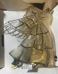 Brand New, Capiz Angel Tree Top 16 Lights, Double-sided Christmas. Fixed Price $14.99.