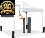 Olixis 10X10 Pop Up Canopy Tent, Waterproof Ft, Bright White. Fixed Price $134.89.