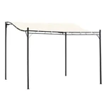 10' X Steel Outdoor Pergola Gazebo Patio Canopy For Backyard, Deck, Garden. Fixed Price $151.99.