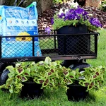 Set Of 5 Nonwoven Polypropylene Grow Bag With Handles - Gallon By Sunnydaze. Fixed Price $11.67.