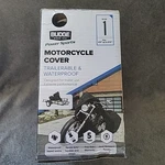 Budge Power Sports Motorcycle Cover Size 1 Large 6'-8' Waterproof Trailerable. Fixed Price $39.99.