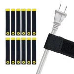 Selfie Straps By 6-INCH (12-PACK) Black Elastic Hook And Loop Cord Organi.... Fixed Price $22.19.
