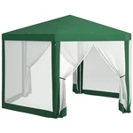 Hexagonal Patio Gazebo Outdoor Canopy Party Tent Activity Event W/ Mesh Net. Fixed Price $89.99.