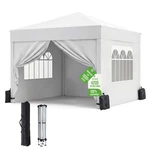 Upgraded 18% Thicker 420D Fabric Tearproof 10X10 Pop Canopy Tent With Si.... Fixed Price $169.58.