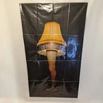 Christmas Story Wowindow Leg Lamp Light Up With 3X5 Poster. Fixed Price $39.97.