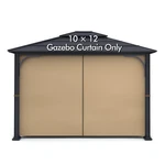Gazebo Universal Replacement Privacy Curtain - Wonwon Panel Canopy Si.... Fixed Price $54.60.