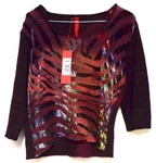 Gazebo Ipse Smart Italian Designer Vintage Y2K Part Knitted Floral Top/jumper. Fixed Price $35.25.